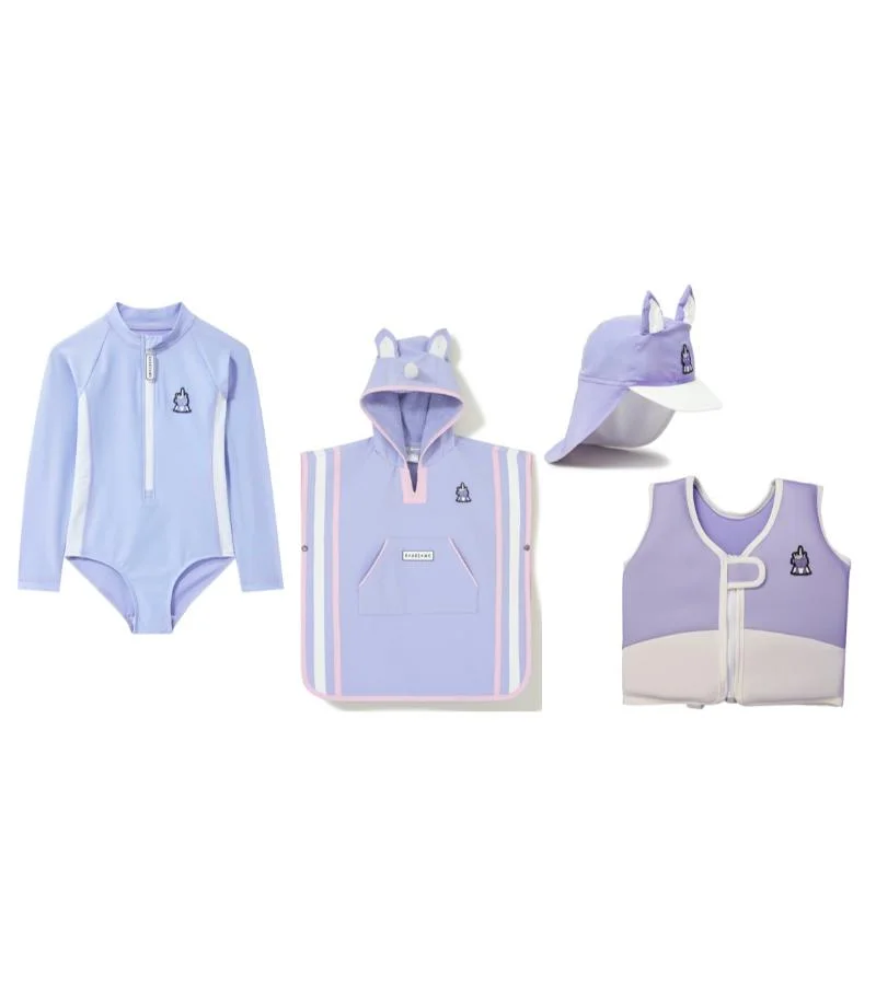 هدير سباحة - بدلة سباحة يونيكورن سباركل حزمتان